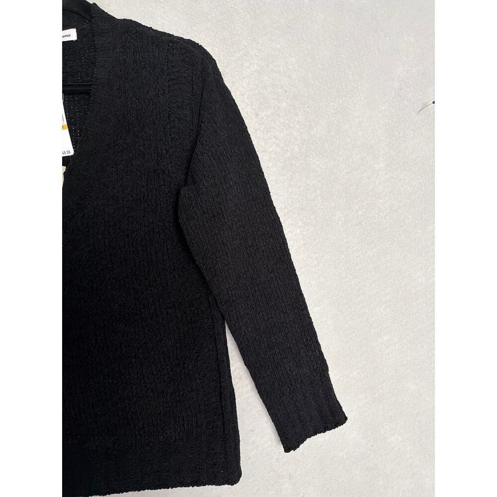 Tommy Bahama Malibu Chenille Sweater in Black Women's Small NEW - Picture 4 of 10